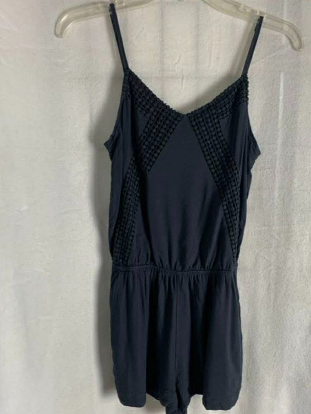EUC American Eagle Outfitters Navy blue Romper Size XS
